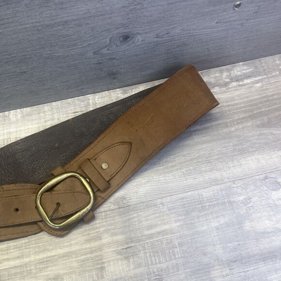 Vintage Leather Gun Holster Sz 42 For 22 Bullets Made In Mexico Western Cowboy - Picture 6 of 16